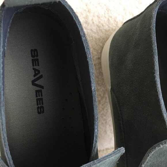 Men's SeaVees Huntington Middie Suede Slip On Casual High Top Sneakers sz 8 - Picture 5 of 11